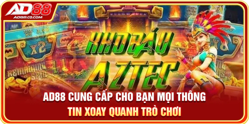 Thông tin biểu tượng và tính năng trong Kho Báu Aztec