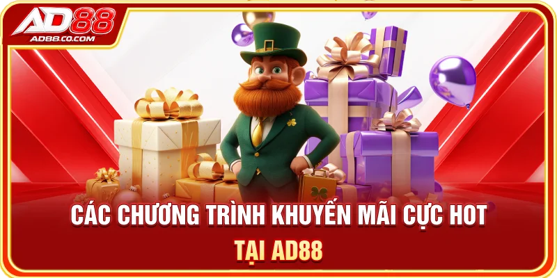 Các chương trình khuyến mãi cực hot tại AD88