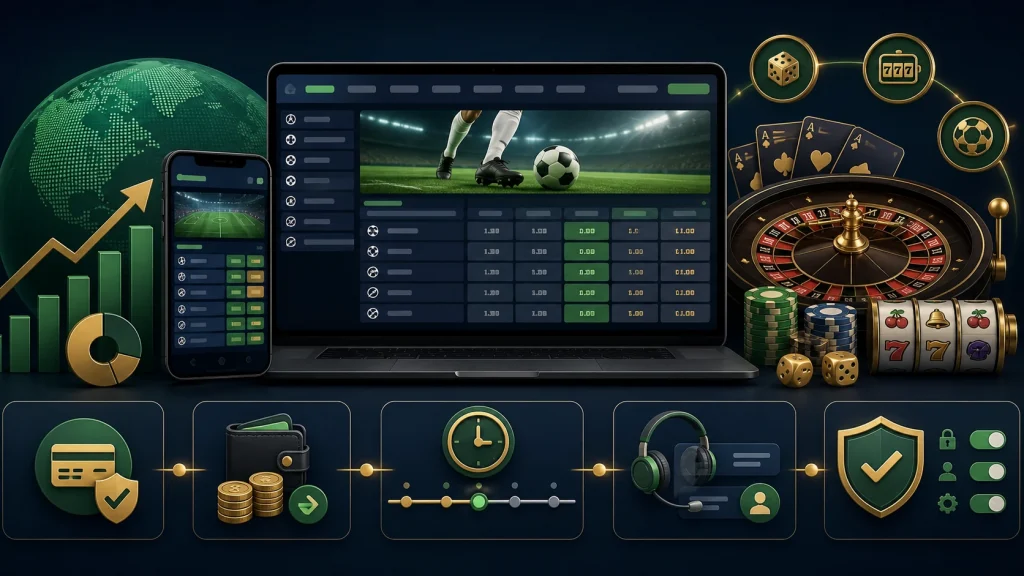 Minh họa khung đánh giá Betway theo bằng chứng