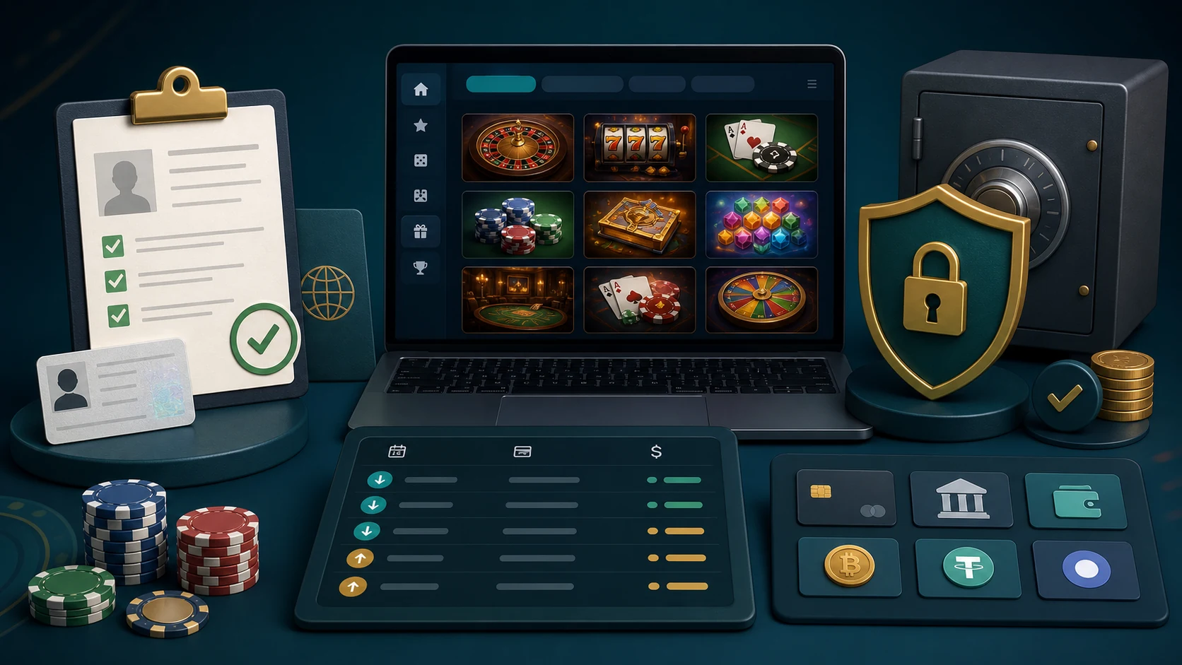 Minh họa hồ sơ đánh giá CasinoClub