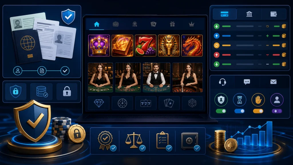 Minh họa khung đánh giá NetBet Casino
