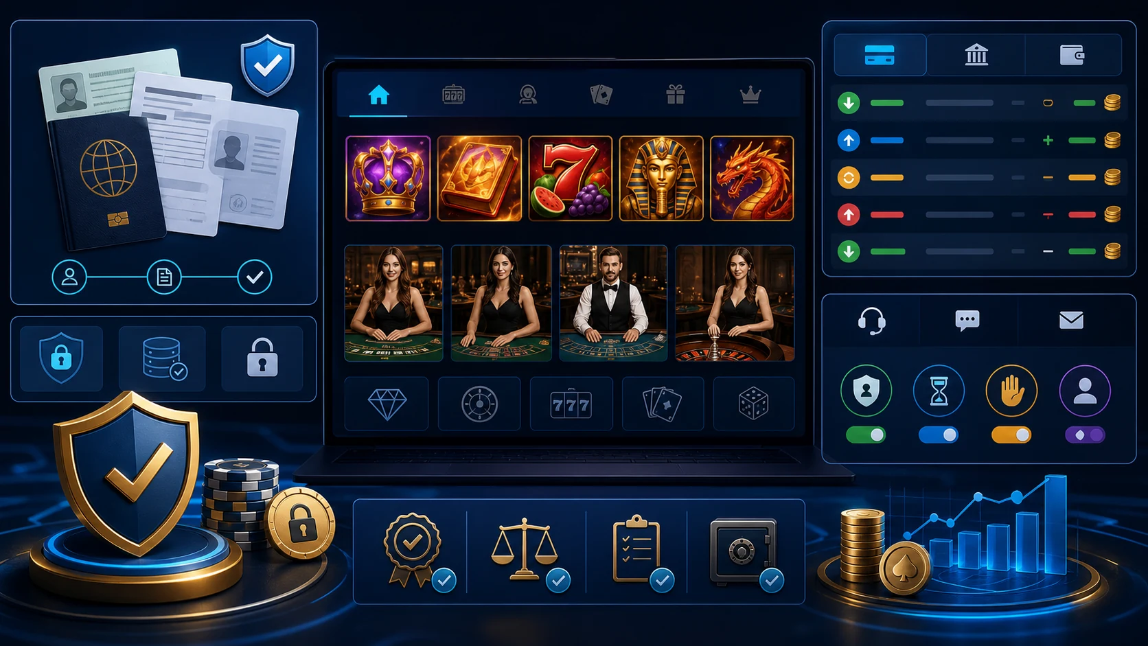 Minh họa khung đánh giá NetBet Casino