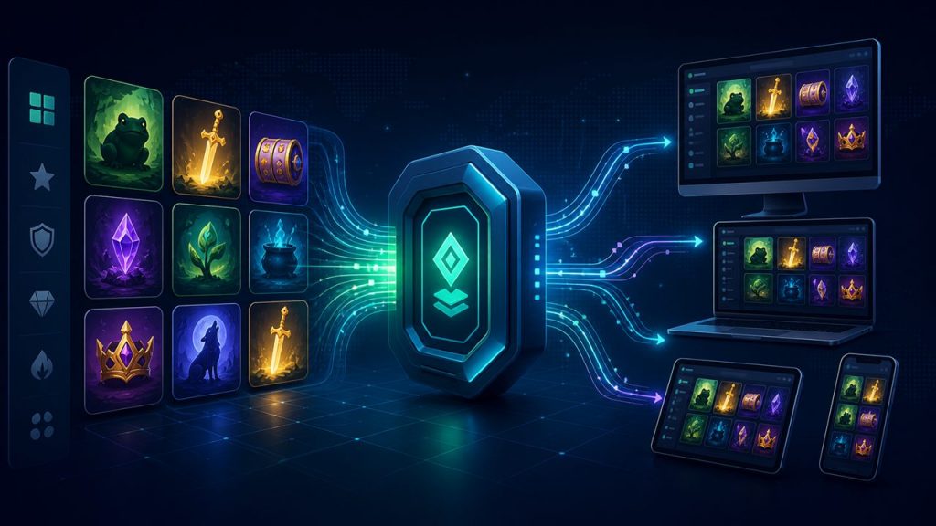 Minh họa danh mục game Zitro Digital được phân phối qua nền tảng Novusbet