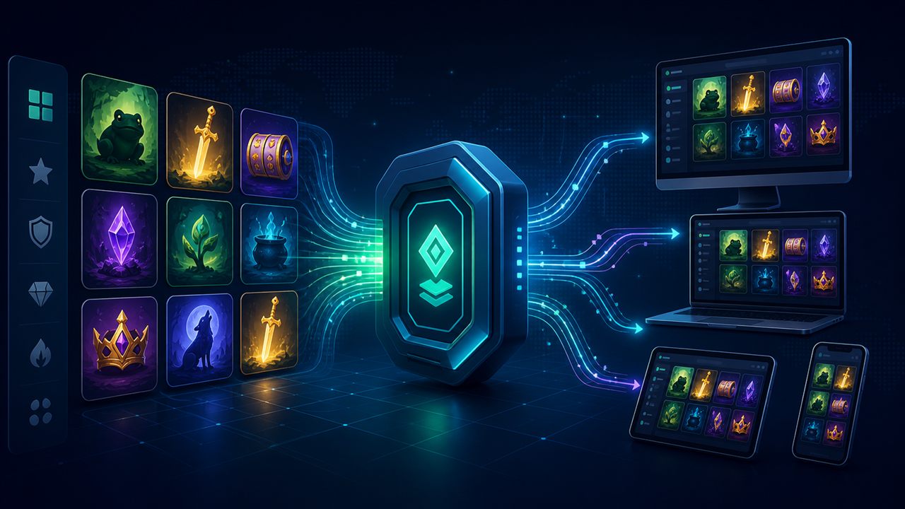Minh họa danh mục game Zitro Digital được phân phối qua nền tảng Novusbet