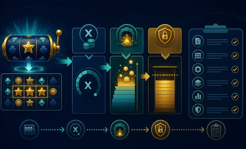 Max Win Trong Slot Là Gì? Cách Kiểm Tra Giới Hạn Thắng Tối Đa 1 Max Win trong slot là gì: Minh họa các lớp tính toán và giới hạn Max Win trong slot