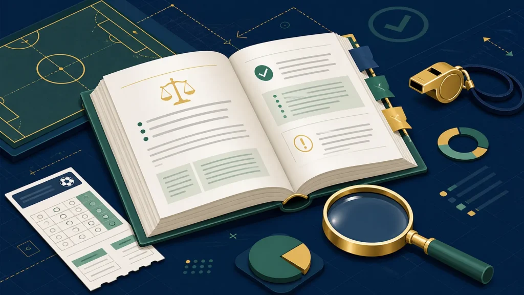 Sportsbook Rulebook Là Gì? 10 Mục Cần Đọc Trước Khi Cược 1 Minh họa đọc sportsbook rulebook trước khi đặt cược